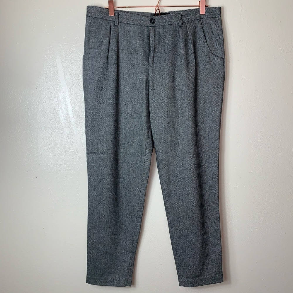 Peruvian connection gray work pants